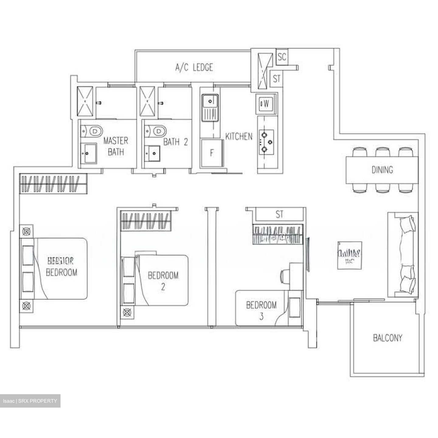 Twin Waterfalls (D19), Condominium #539688341